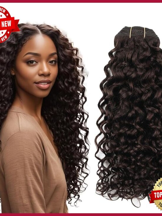 Natural Wave Clip In Human Hair Extensions 22 Inch 7Pcs 120G main image 5